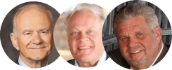 Joe Gilsoul, San Diego legal professional, Chuck Youree, Investment Advisor, Randy Bailey, San Diego construction specialist